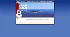 Desktop Screenshot of manfred-music.com